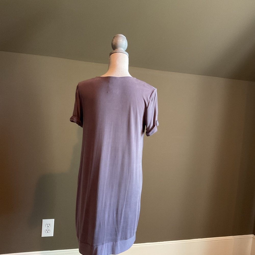Anthropologie Dolan West Coast Shift Dress Petite Small Lavender - Picture 8 of 10